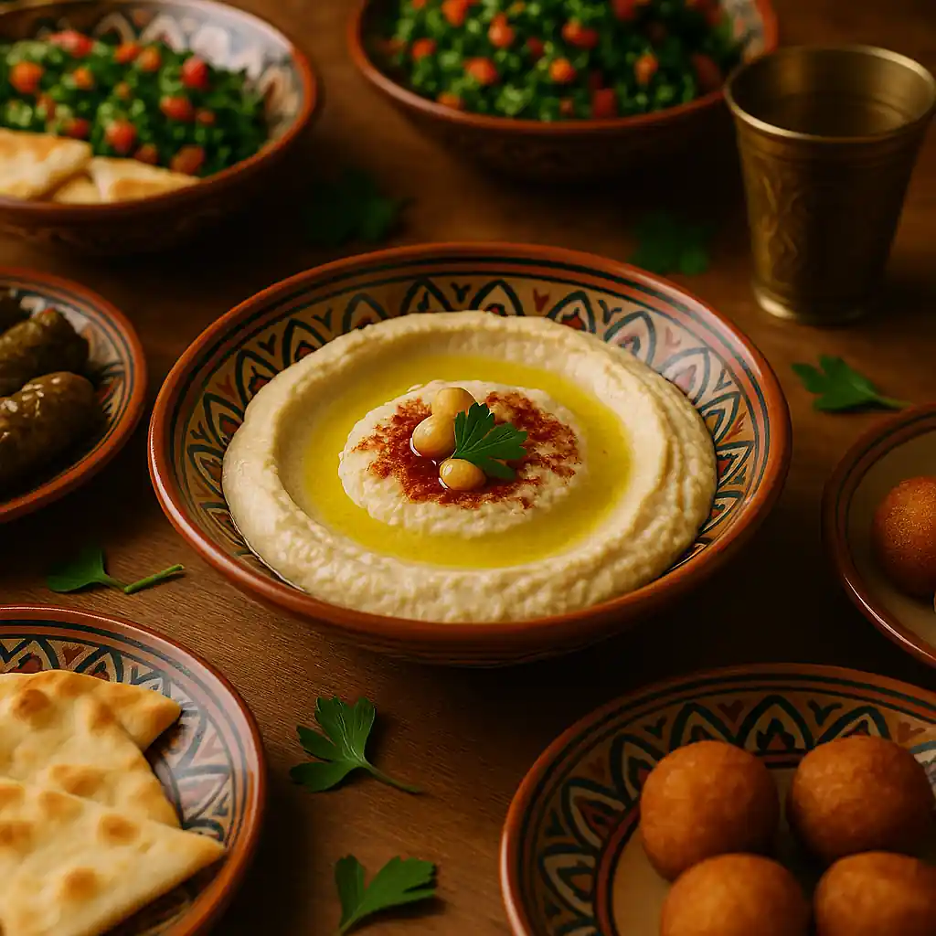 Houmous crémeux au tahini