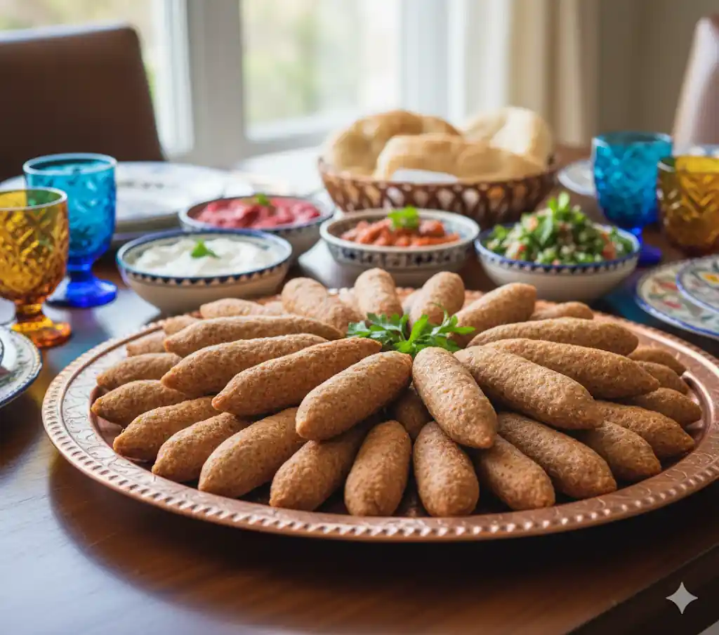 Kebbé – croquettes de boulgour farcies